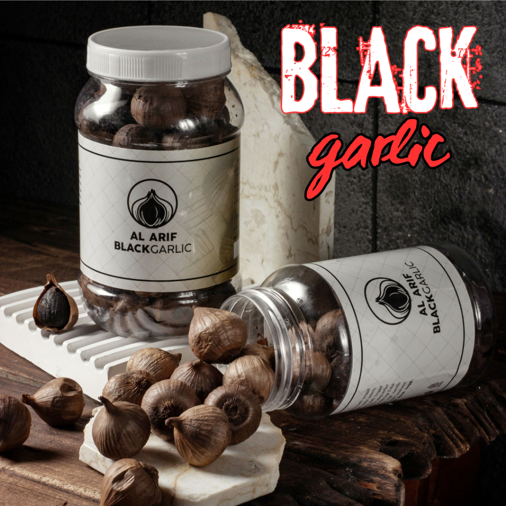 

Paket Hemat 10 Botol Black Garlic Bawang Hitam Tunggal Bawang Putih Lanang Fermentasi
