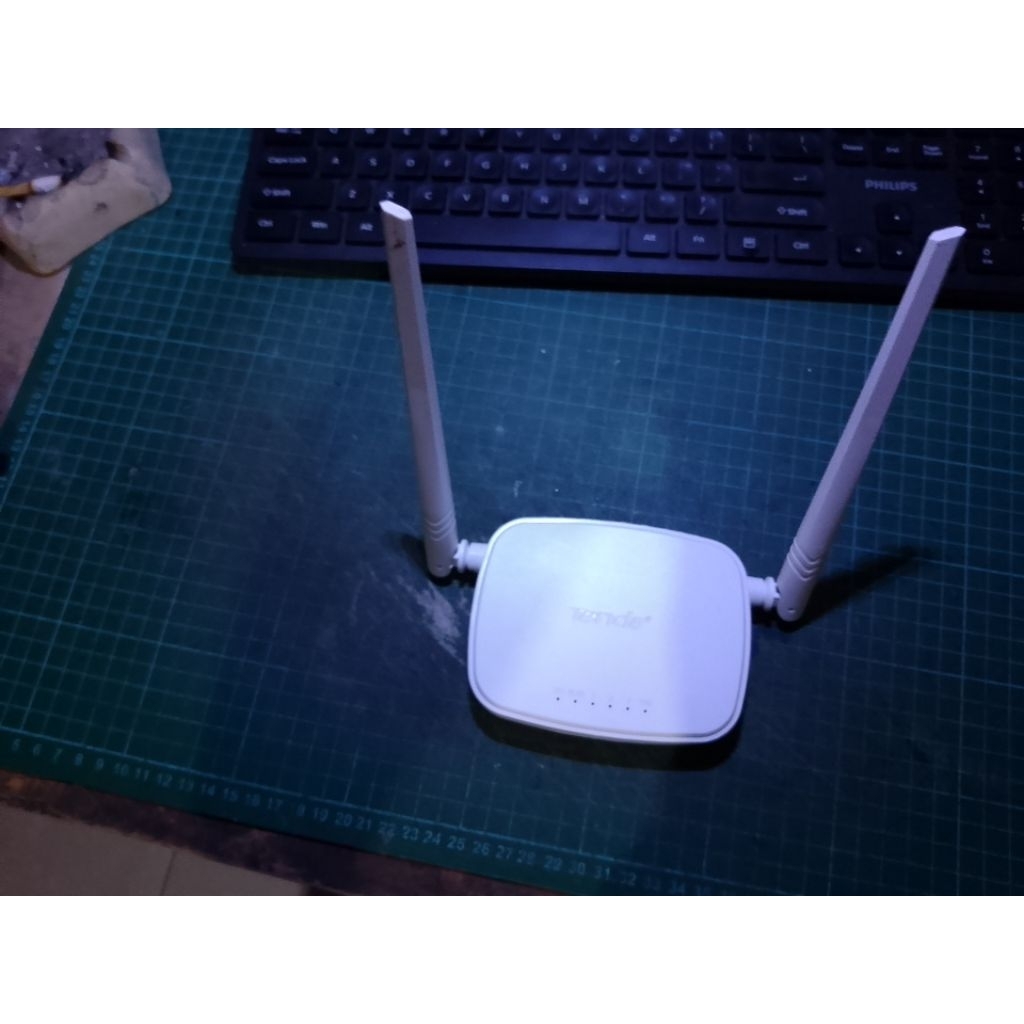 Router Tenda N301, bekas, normal