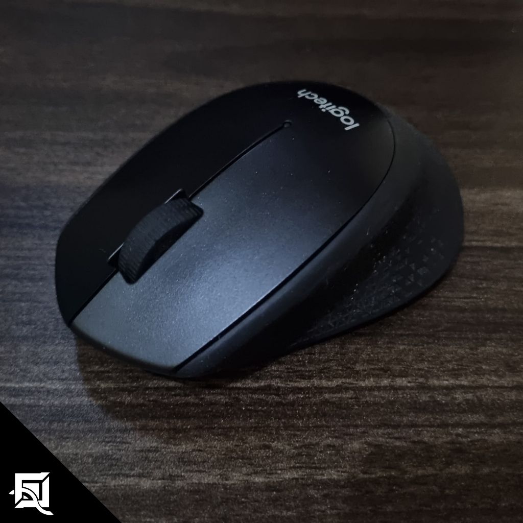 Logitech M331 Mouse Wireless Silent Click - Black - Bekas