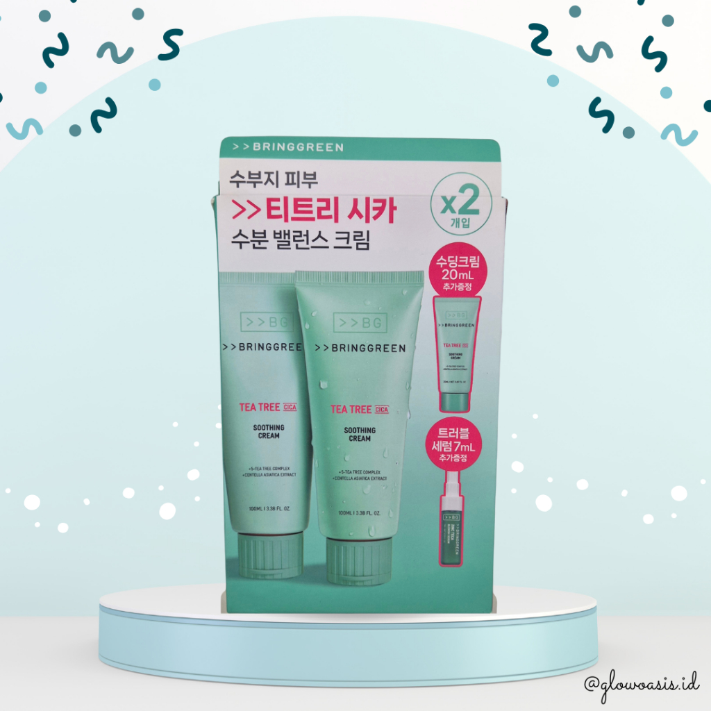 Bring Green Tea Tree Cica Soothing Cream Bringgreen