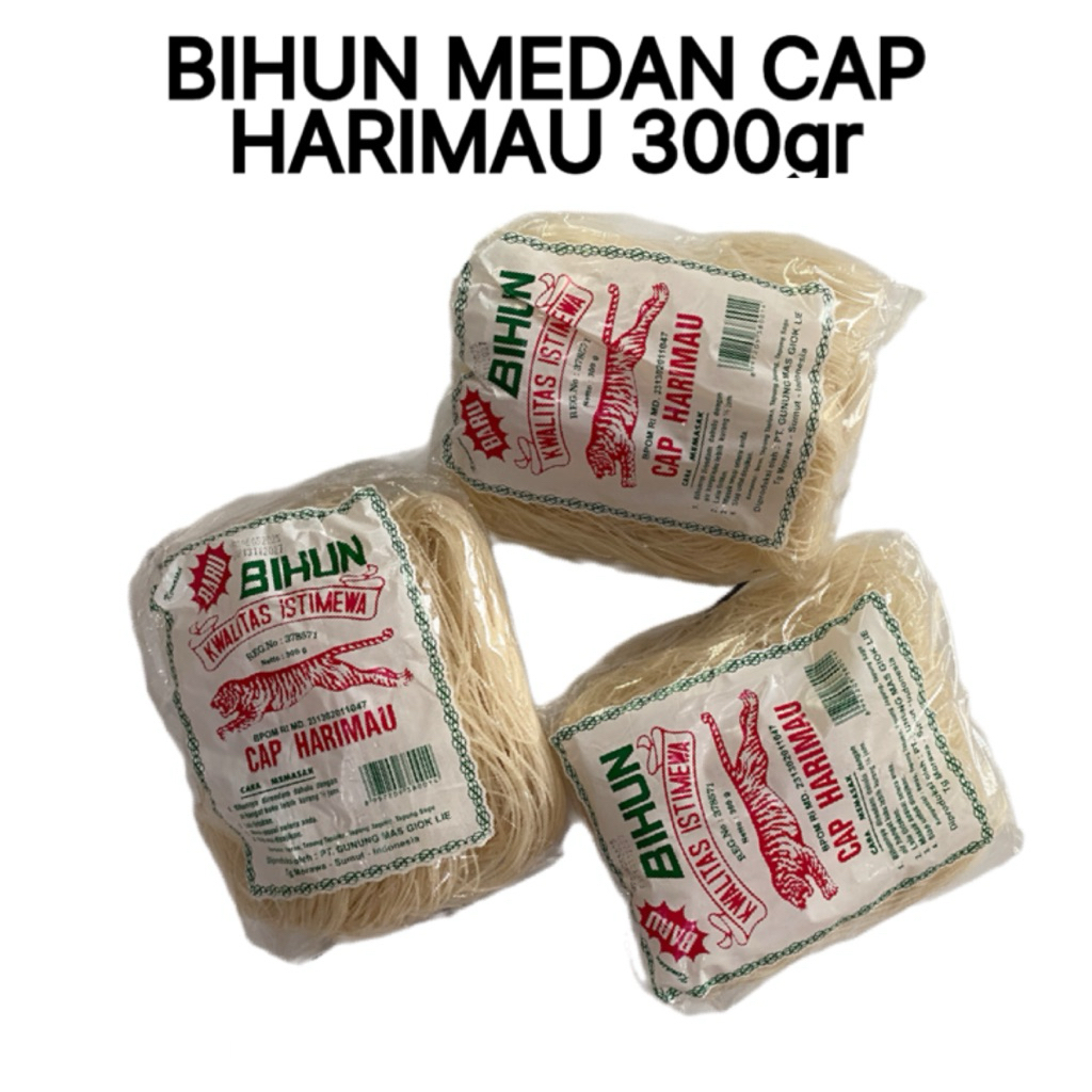 

Bihun Medan Cap Harimau 300gr HALAL