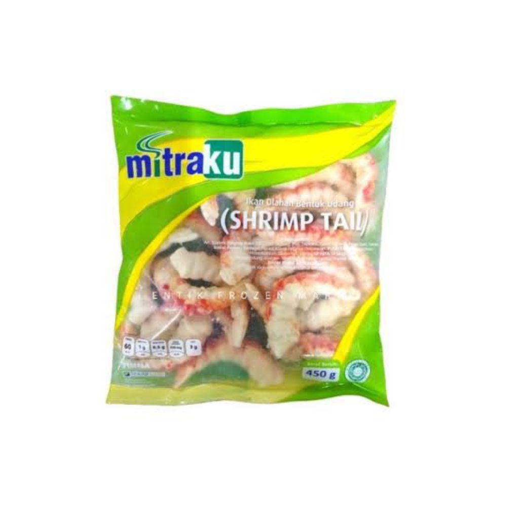 

Mitraku Imitation Shrimp / Ekor Udang 450gr (Frozen Food)