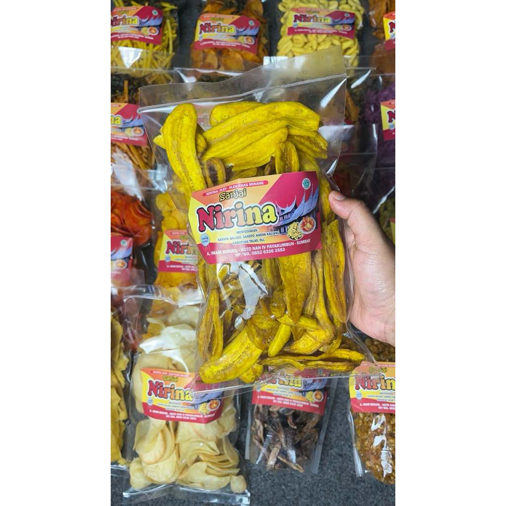 

KERIPIK PISANG MANIS (250gr)-SANJAI NIRINA PAYAKUMBUH