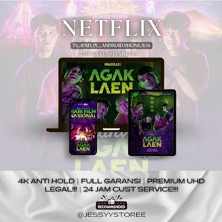 Netflik Premum Resmi Bergaransi | Langganan 1 Bulan | Auto Nonton