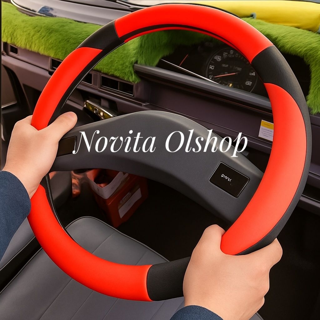 Cover Stir Mobil Pickup L300 Futura T120SS Mega Carry – Sarung Stir Anti Slip Variasi Warna Sporty