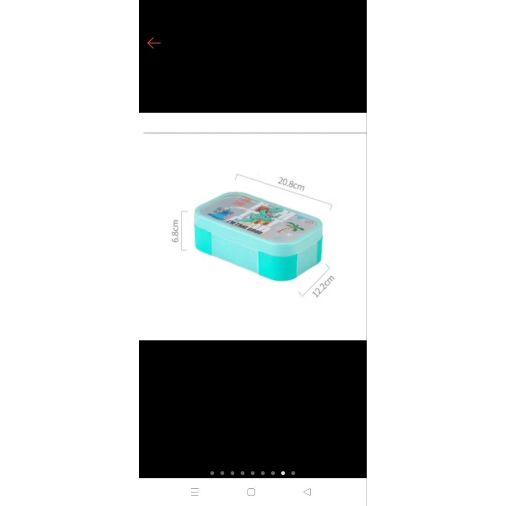 lunchbox /kotak bekal anak dino