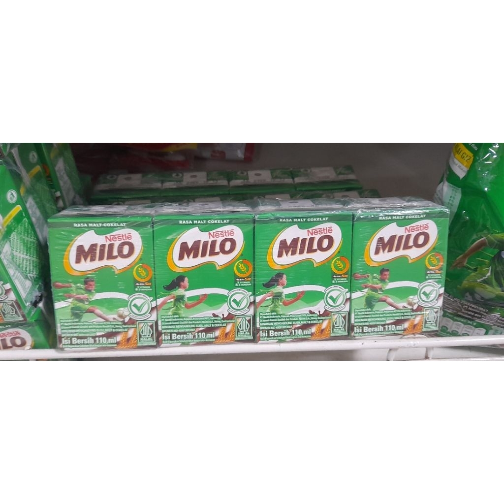 

Milo 110ml 1 pack isi 4