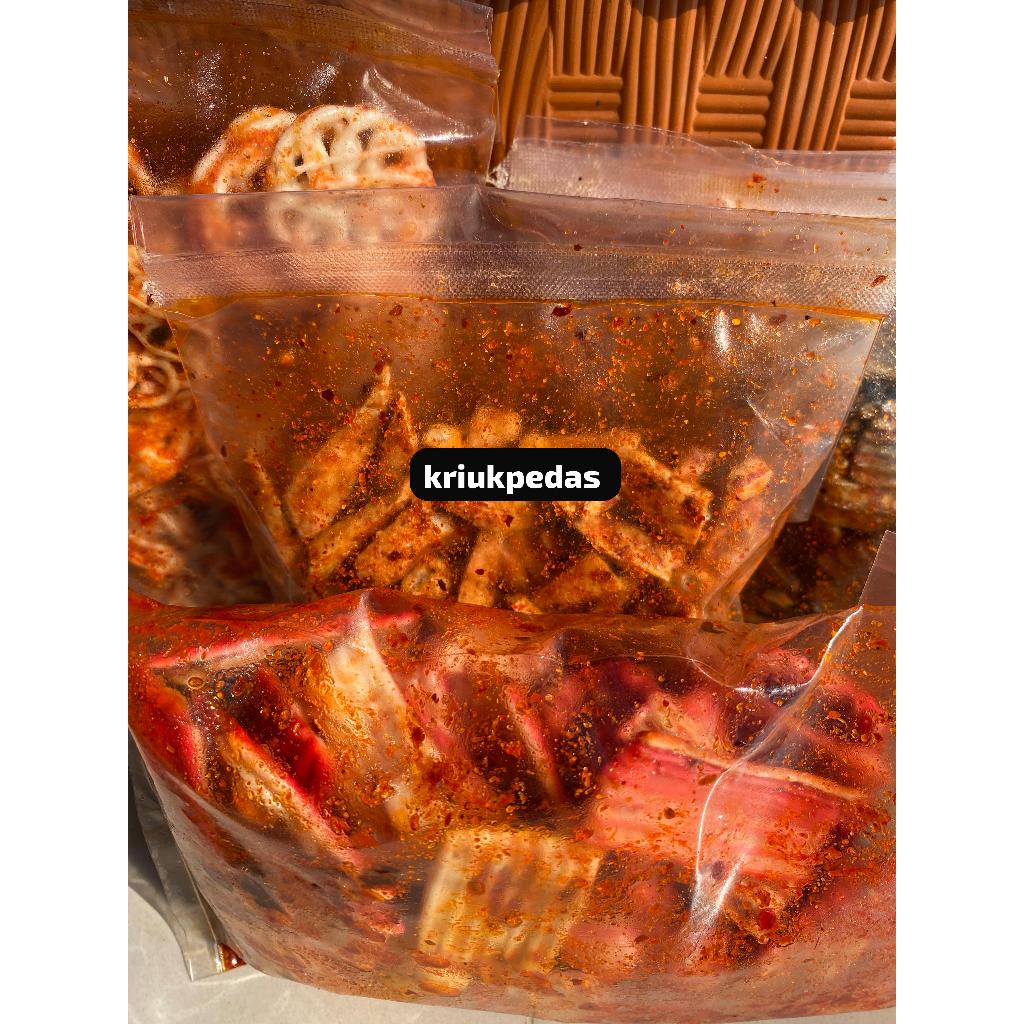 

seblak mix/kerupuk seblak campur 1kg dapat 4 produk kemasan 250gram bisa request via catatan