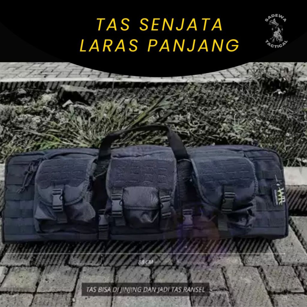 Tas Senjata Laras Panjang 2 Kompartemen / Tas Senjata WR