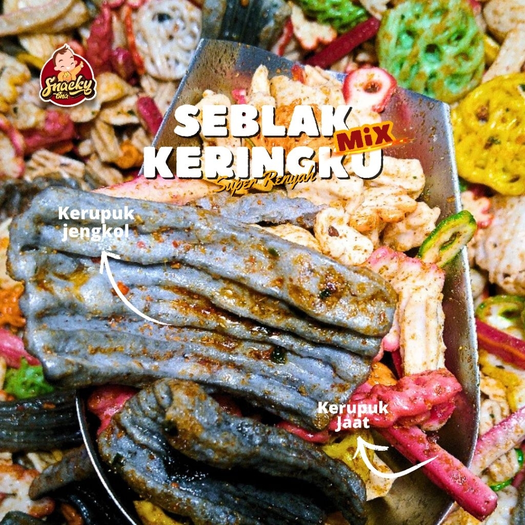 

Seblak keringku Mix 150gr, 250gr, 500gr, 1kg | snackybna