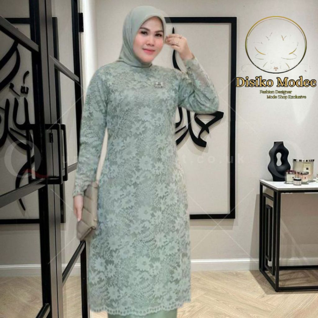 NEW KURUNG KARTINI / ATASAN TUNIK POLOS / ATASAN TUNIK KARTINI BRUKAT / ATASAN KEBAYA MODERN / KEBAY