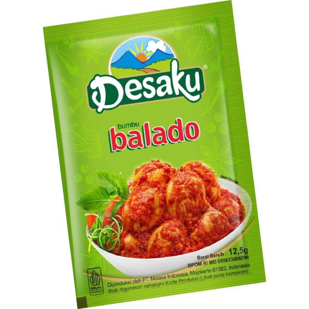 

DESAKU BUBUK BALADO 1 PCS BUMBU MASAK INSTAN