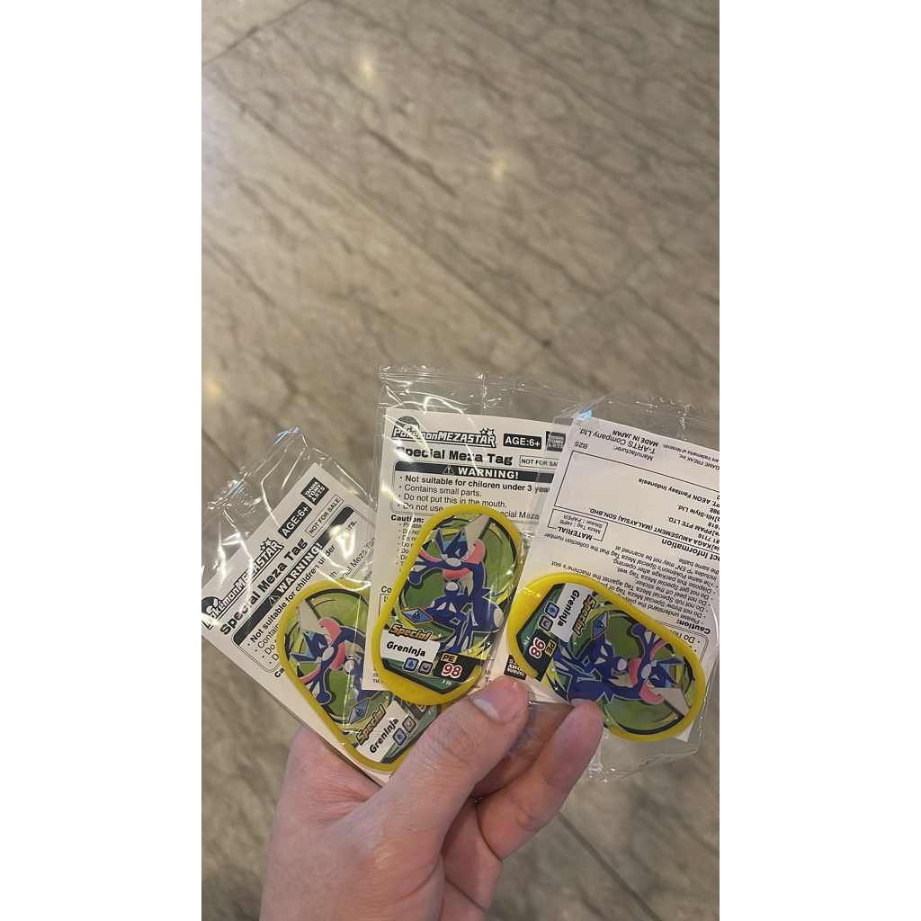 POKEMON MEZASTAR GRENINJA PROMO