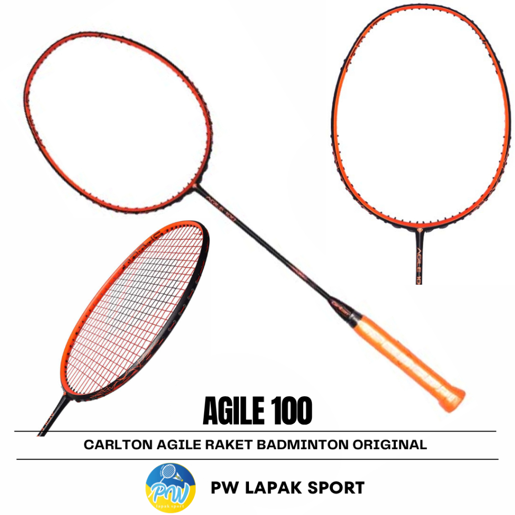 CARLTON AGILE 100 RAKET BADMINTON ORIGINAL