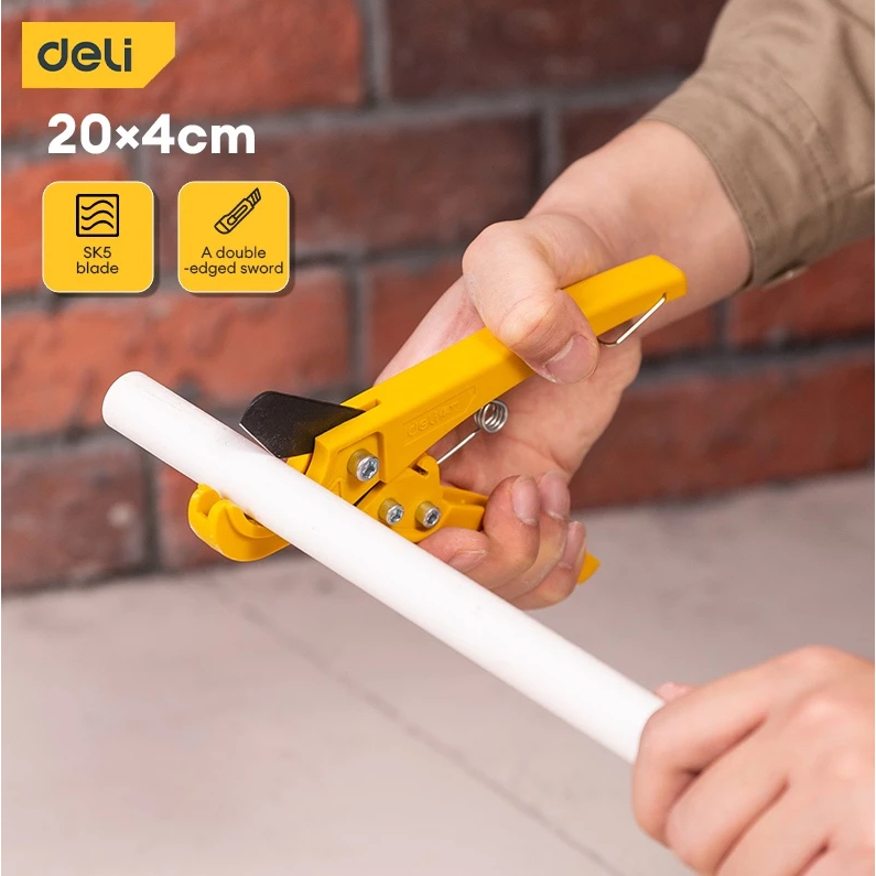 

Alat Potong Pipa PVC | Pemotong Pipa Paralon | Deli EDL350033