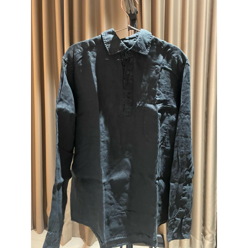 Kemeja Pria Zara 100% Linen
