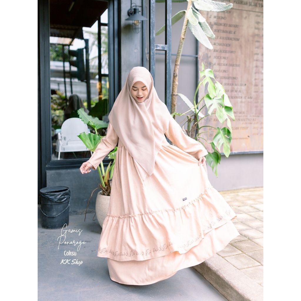 Gamis Ponorogo | Gamis Custom Nama | Gamis Arab