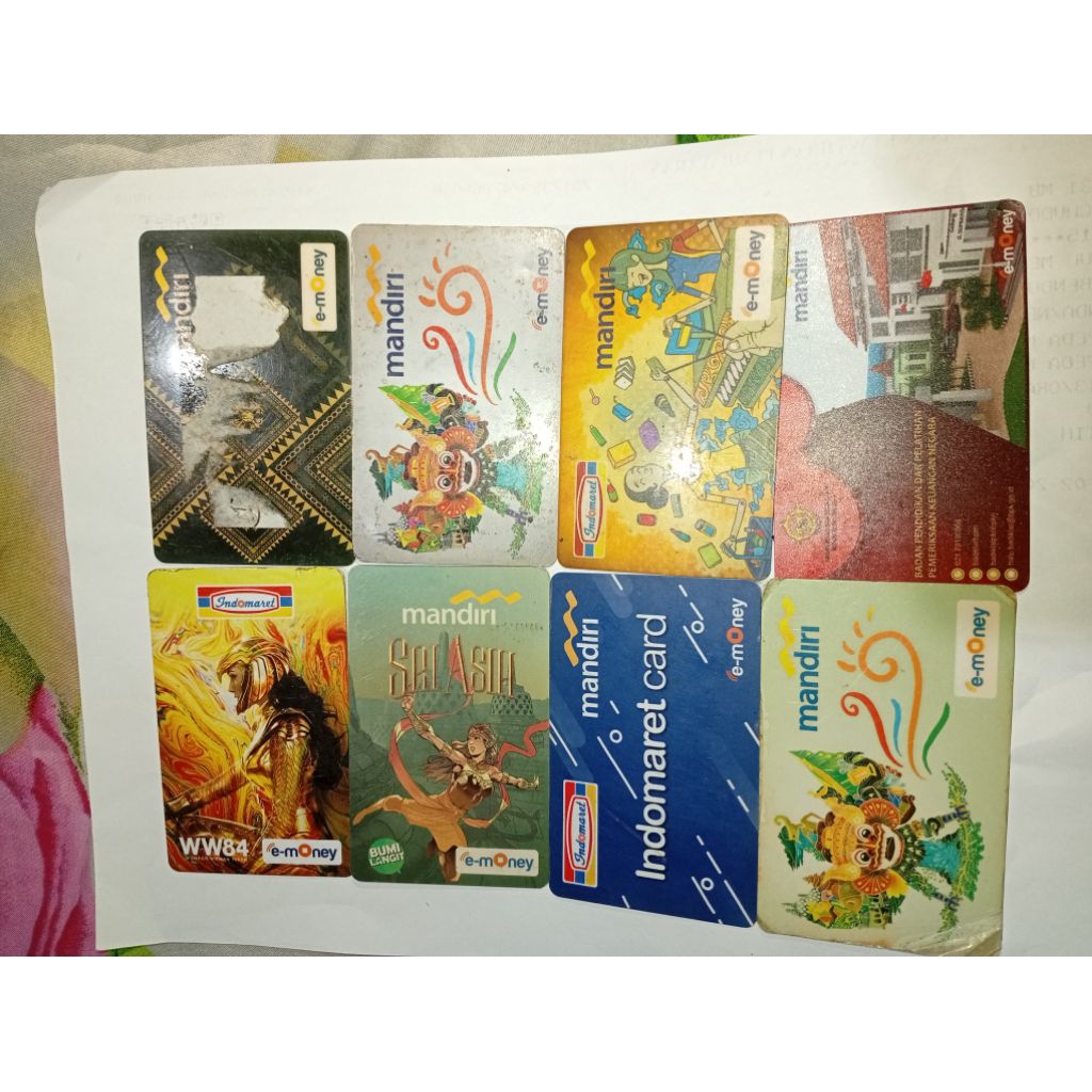 kartu tol etoll mandiri e-money
