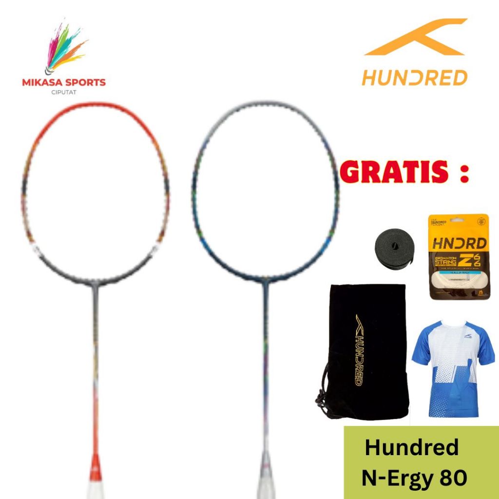 Hundred Badminton Racket N-Ergy 80