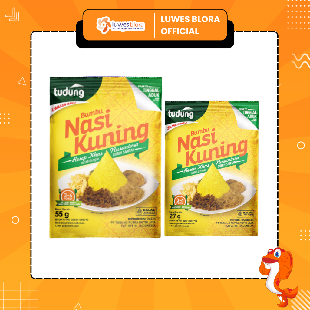 

Tudung Bumbu Nasi Kuning 27g&55g