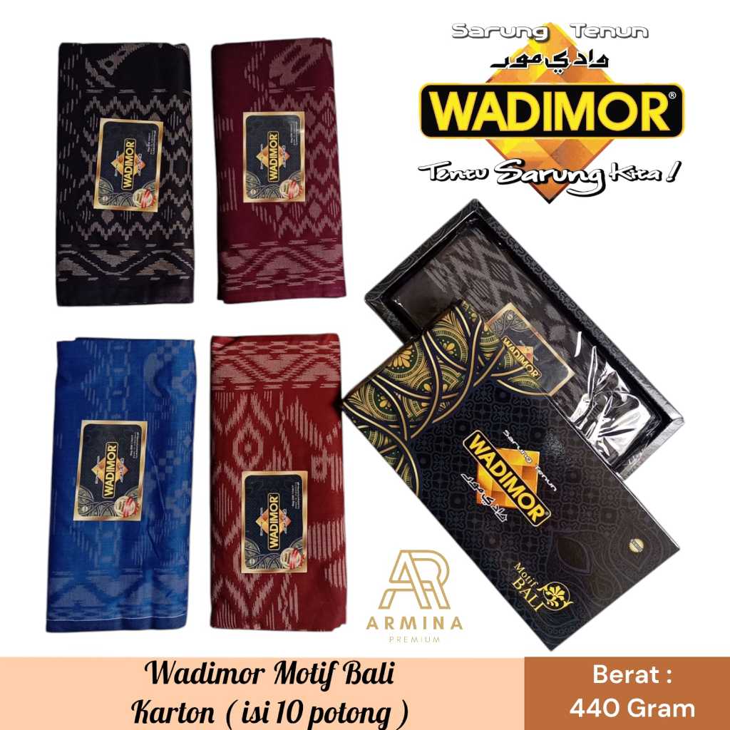 SARUNG WADIMOR MOTIF BALI SARUNG TENUN WADIMOR SARUNG MOTIF
