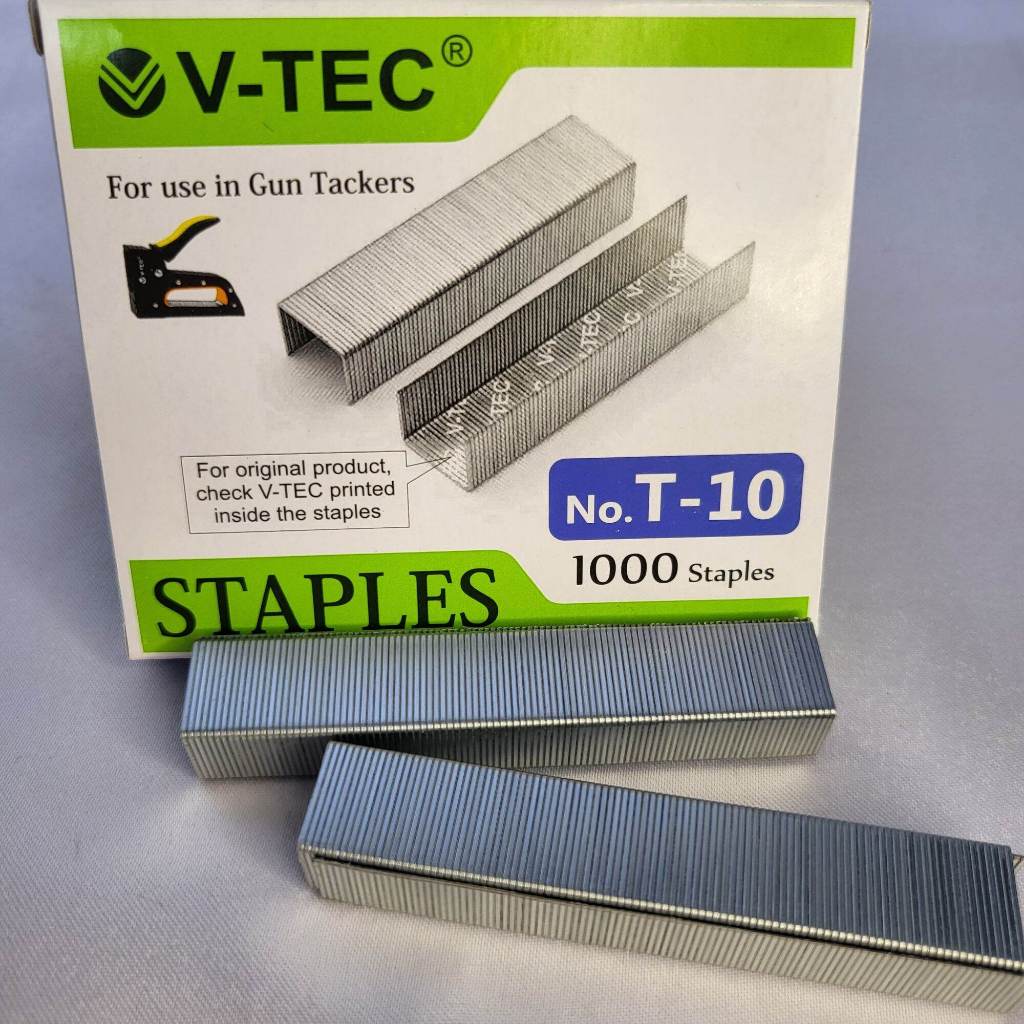 

VTEC Neces Isi staples T-10 / isi stapler (1 BOX ISI 20PCS)