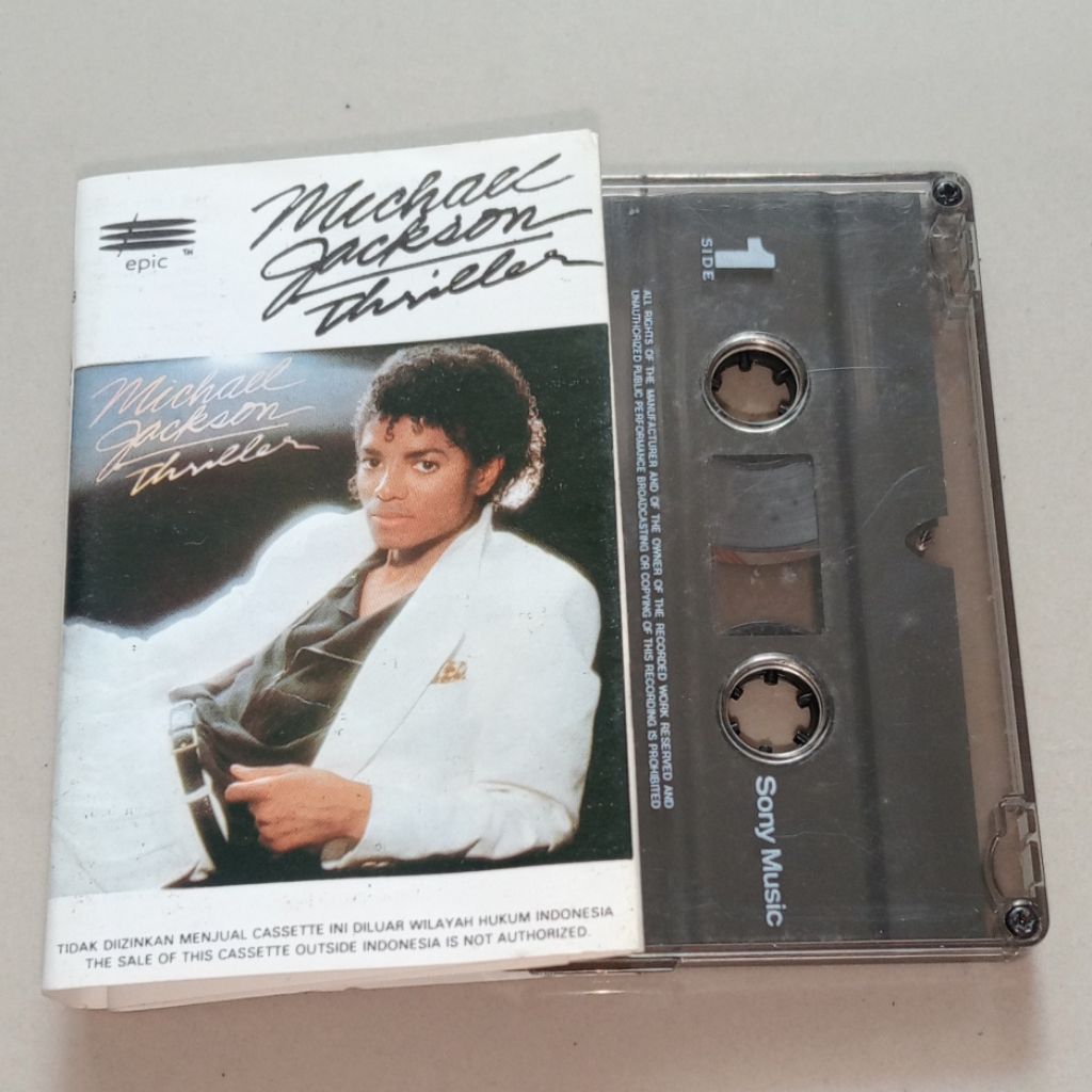 Kaset Michael Jackson - Thriller