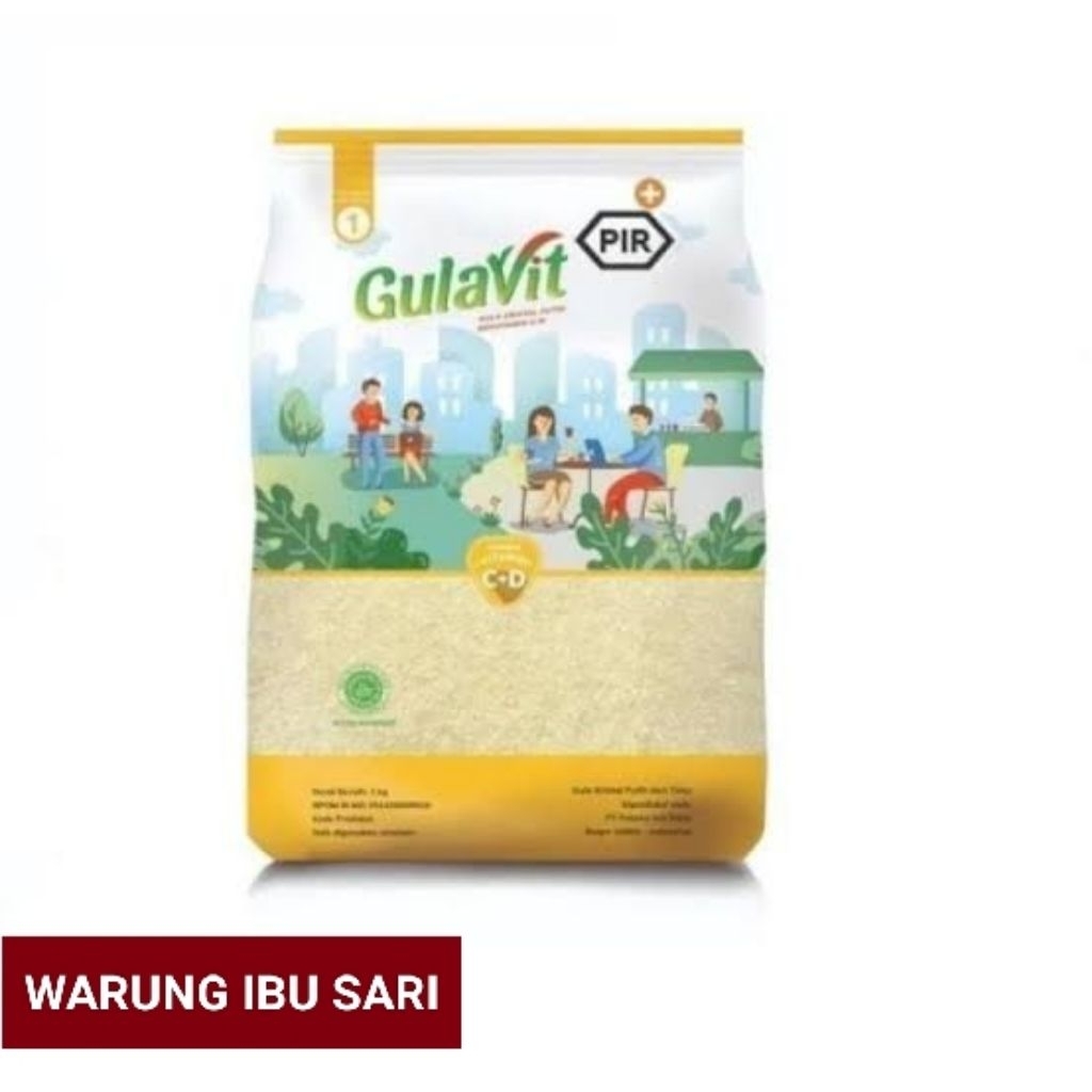 

GULA PASIR GULAVIT 1KG [PROMO MURAH] kemasan A/C/D dikirim random