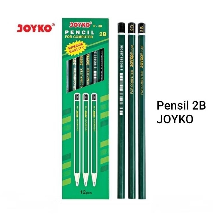 

1 Pak Pensil 2B Joyko P88 Isi 12 Pcs