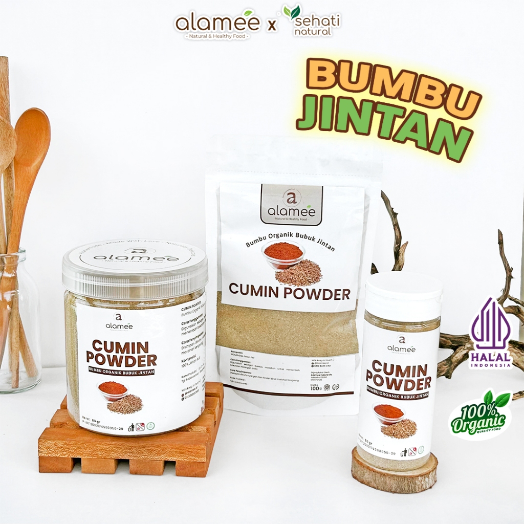 

Bumbu Dapur Jintan Bubuk Cumin Powder Jinten Ground Caraway Rempah Masak