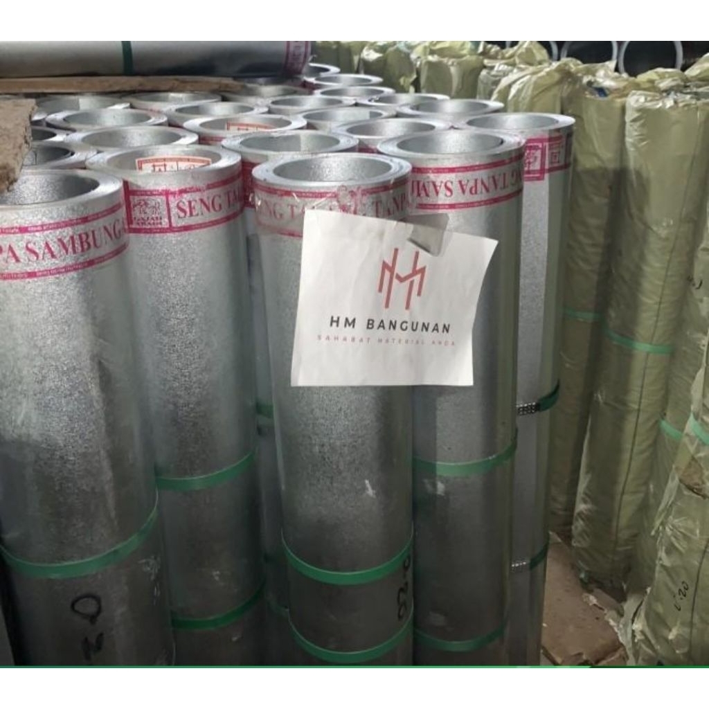 Seng plat talang berbahan Galvalum