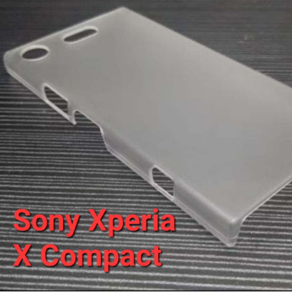 Hardcase putih awan mate Sony Xperia X Compact Au docomo SoftBank Global Kokoh Awet tidak menguning