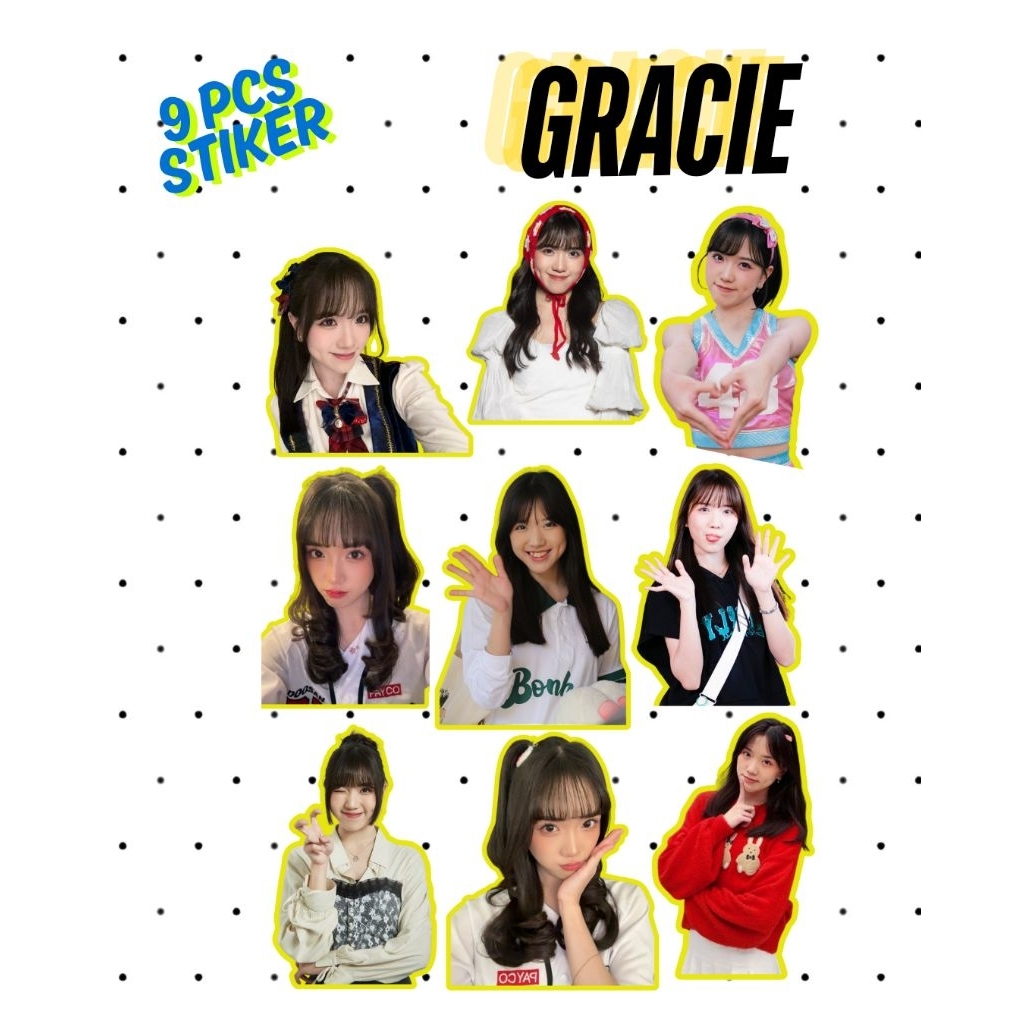 

Stiker JKT48 New Era GRACIE Waterproof Vinyl Doff – Kualitas Premium