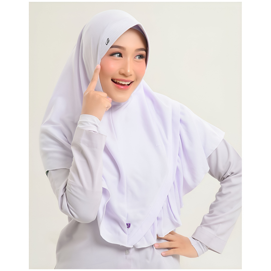 Kerudung PONY Rabbani - Kerudung Bergo Sekolah Rabbani ORI Best Seller