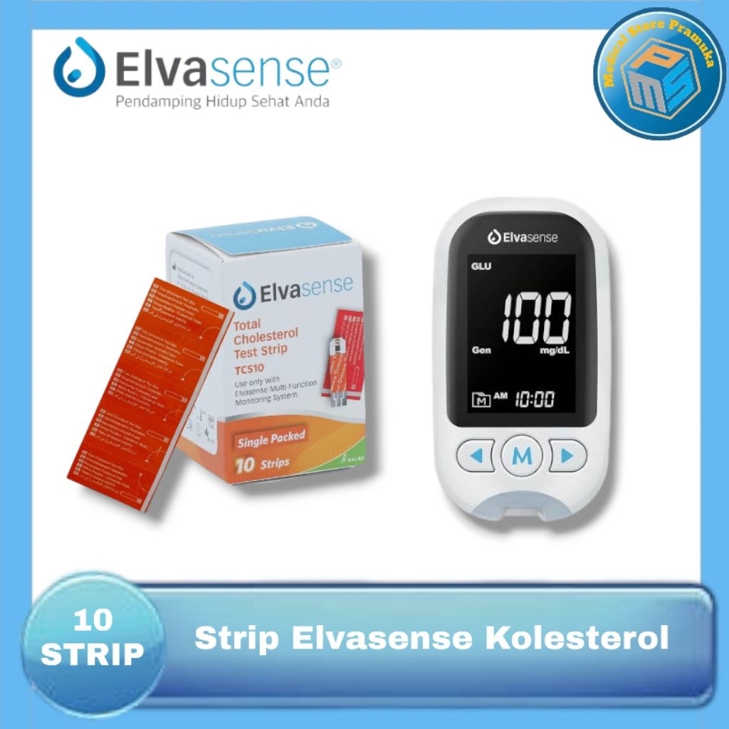Strip Elvasense Kolesterol Isi Ulang Elvasense Kolesterol  Elvasense