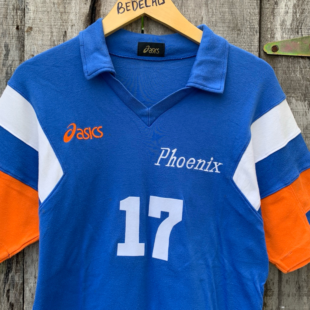 Vintage jersey katun Asics