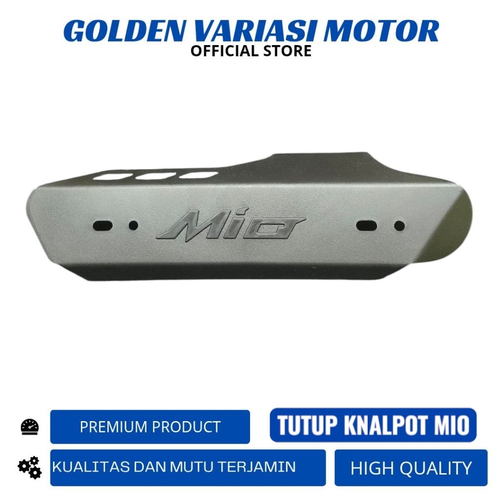 Cover Knalpot Tameng Plastik Mio Lama Sporty Mio M3 GT Mio J Mio Smile Cover Knalpot Tameng Mio Spor
