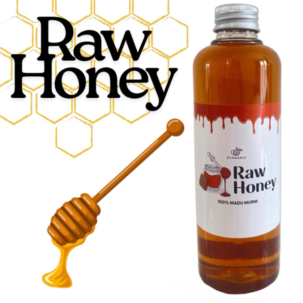 

ECOGANIC Raw Honey Madu Multifora 350gram