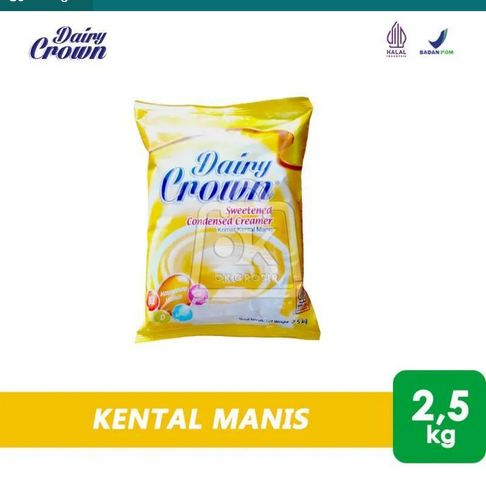 

SUSU KENTAL MANIS CAP DAIRY CROWN 2,5KG
