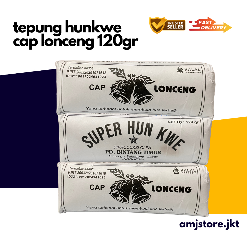 

Tepung Hunkwe cap lonceng 120gr x 1pcs