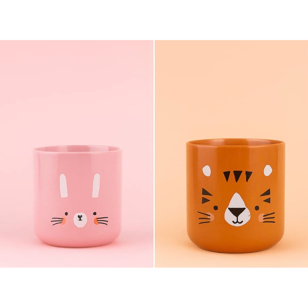 temanminum.id | Mug Gelas Cangkir Keramik Lucu 300ml - Emoji Series - Kado/Hampers/Custom