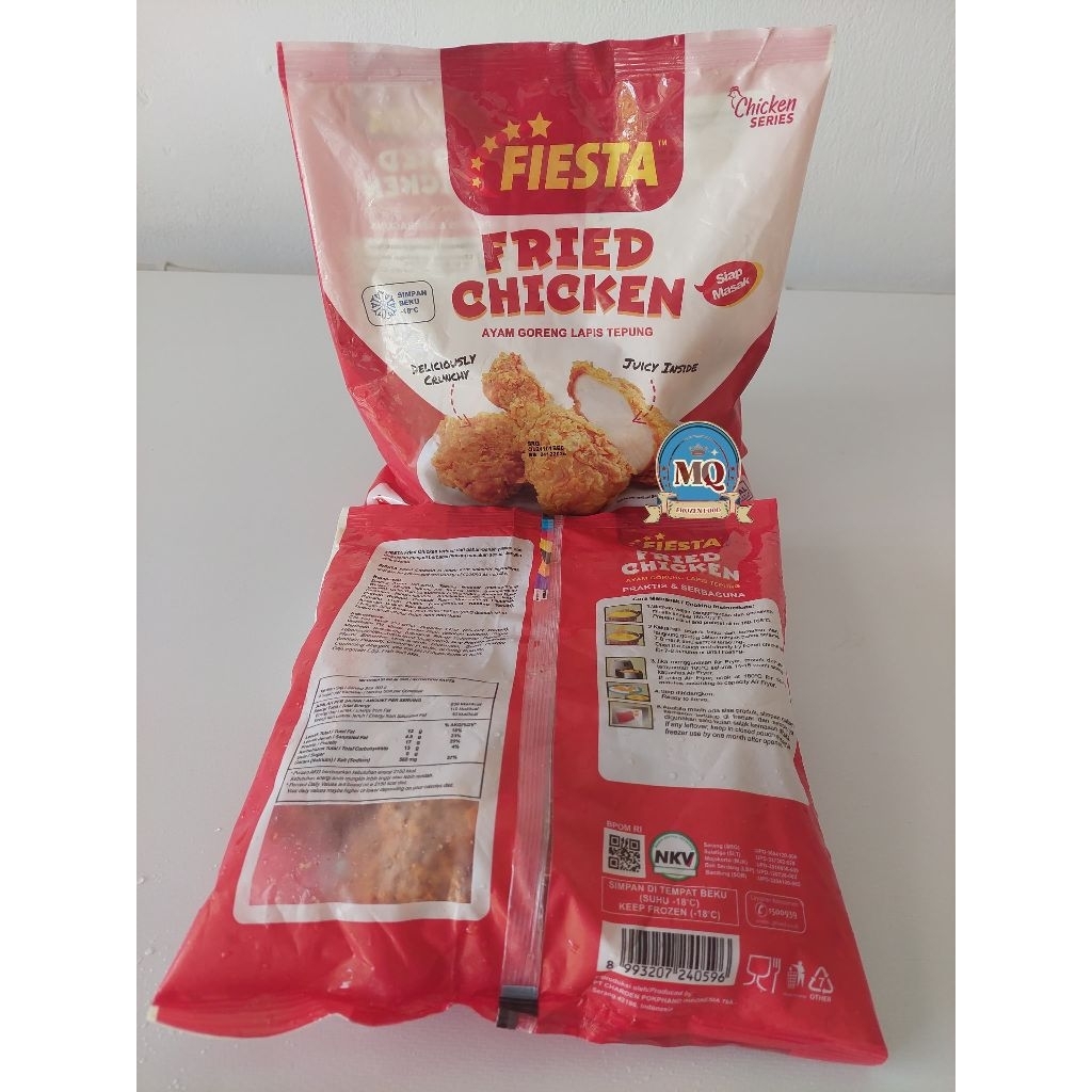

Fiesta fried chicken 400g tepung cruncy