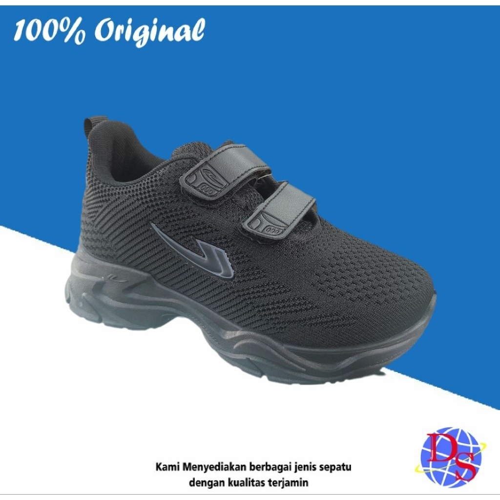 Sepatu Sekolah New Era Alena 01 Hitam Hitam Sepatu Sekolah Hitam Polos