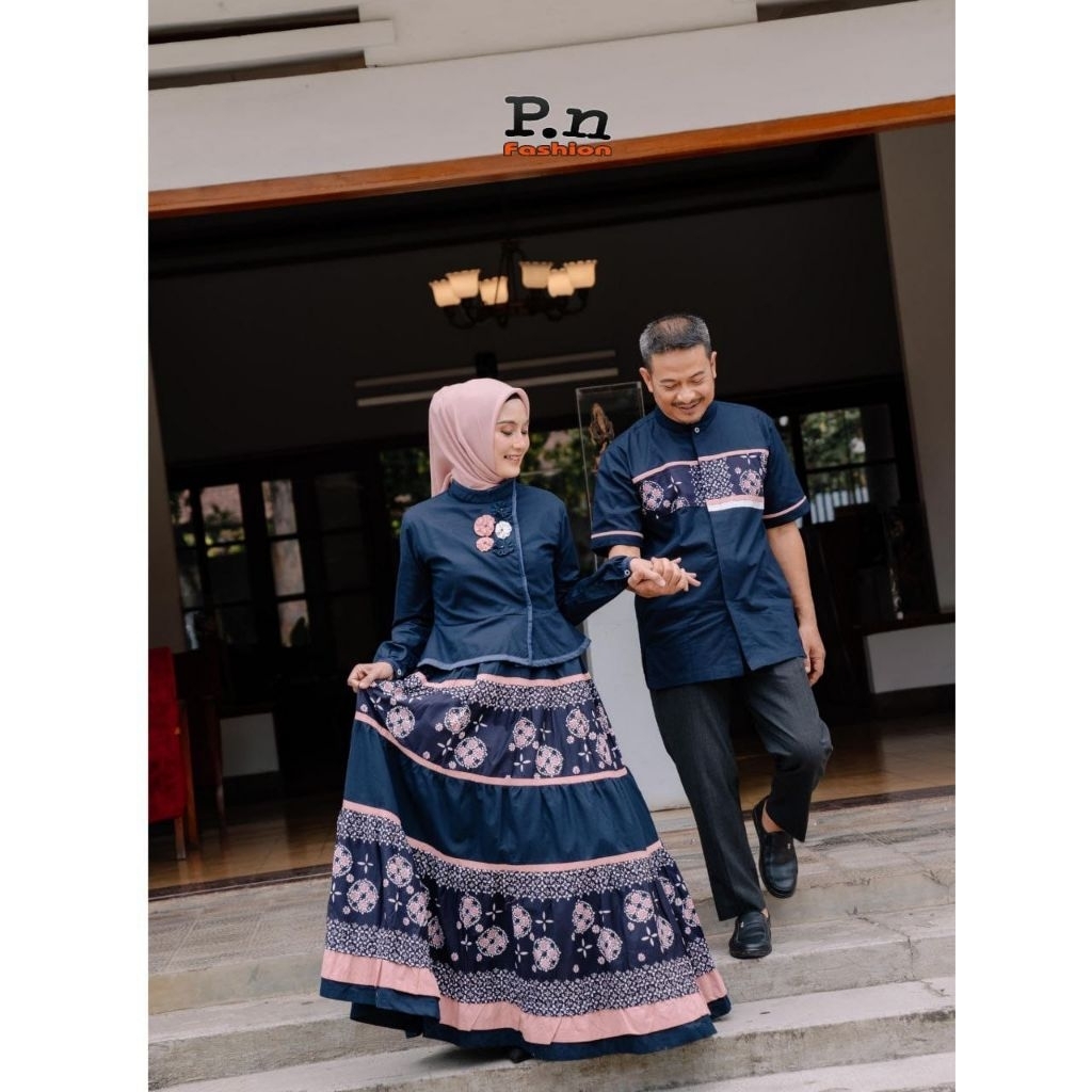 couple gamis dan koko niskala by pn fashion