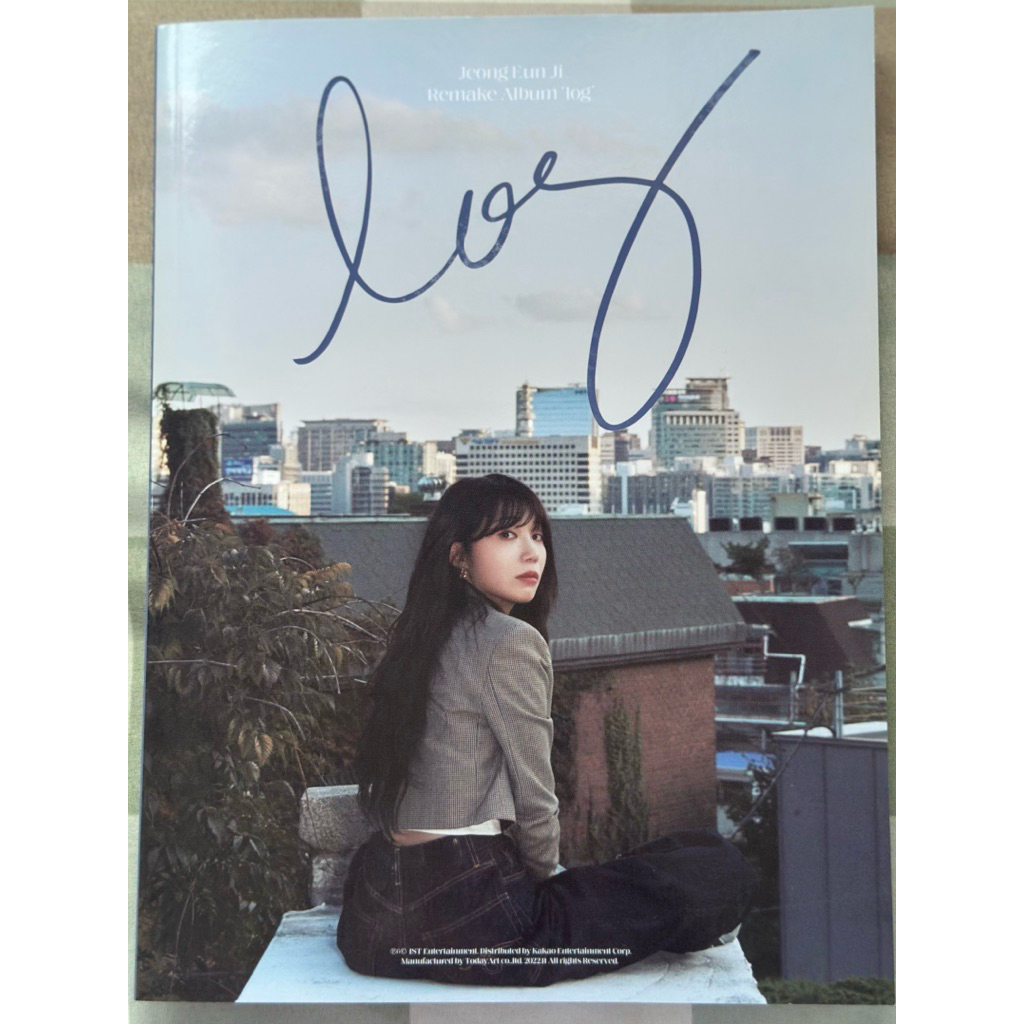 (CEK DESKRIPSI - Preloved) Apink Jeong Eunji Remake Album log - Special log ver