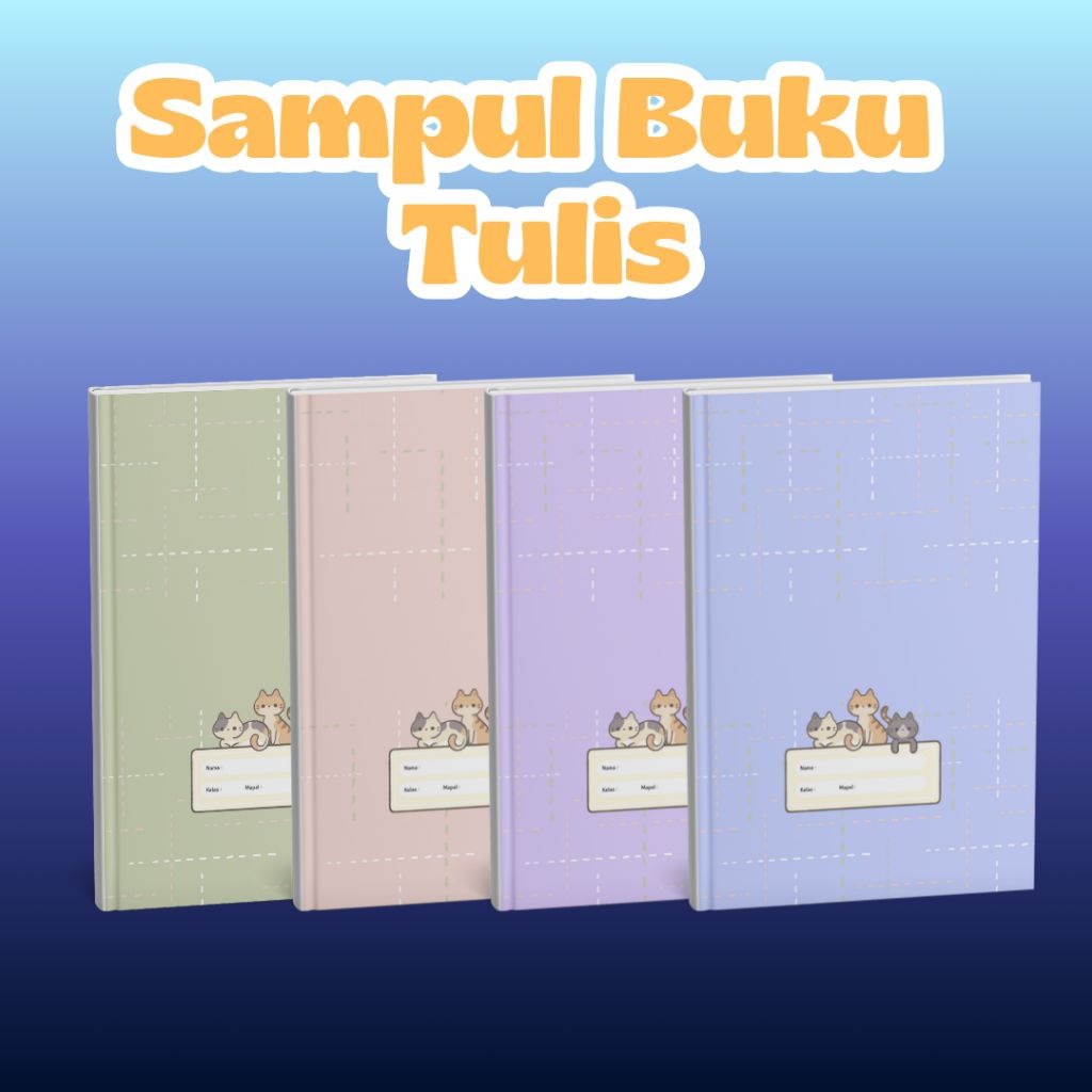 

Sampul buku tulis | perlengkapan sekolah|sampul buku