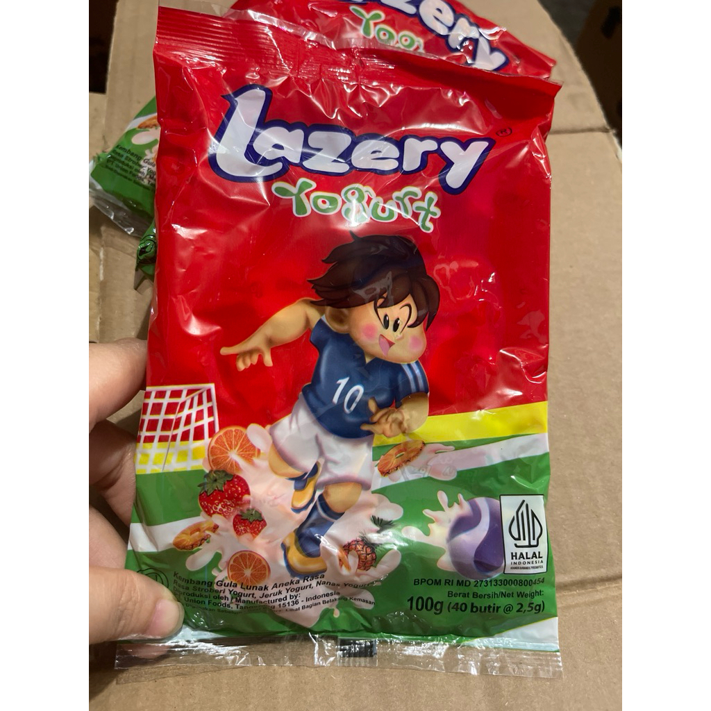

Permen Lazery Yogurts 1bag (40butir)