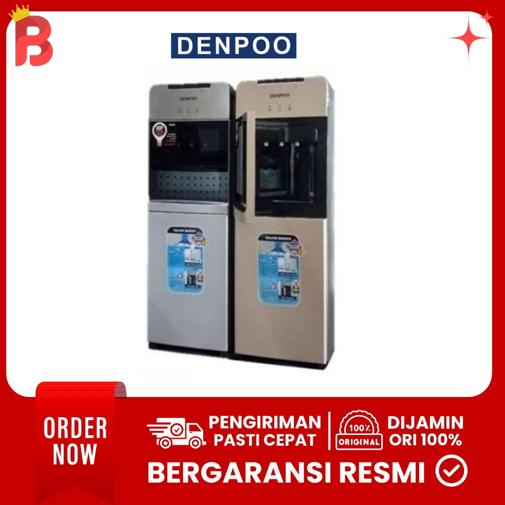 Dispenser Galon Bawah Aquazone Filter Denpoo DDB59