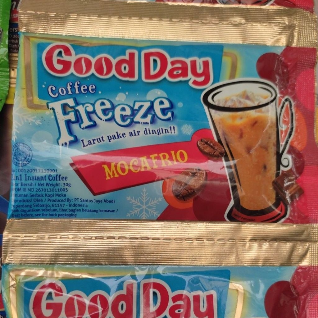 

GOODDAY FREEZE MOCAFRIO 1 RENTENG ISI 10PCS
