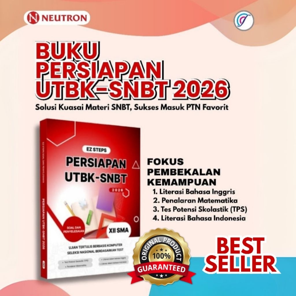 SIAP UTBK SNBT 2026 BIMBEL NEUTRON 100% ORIGINAL (FORMASI BARU)
